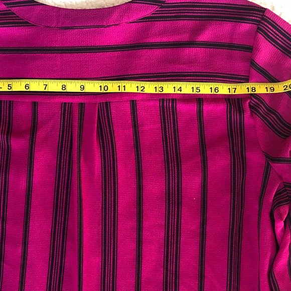 Kim Rogers Curvy, Long Sleeve Blouse V-Neck  Women's  Zip Front,  Size 2XL, - Picture 11 of 15